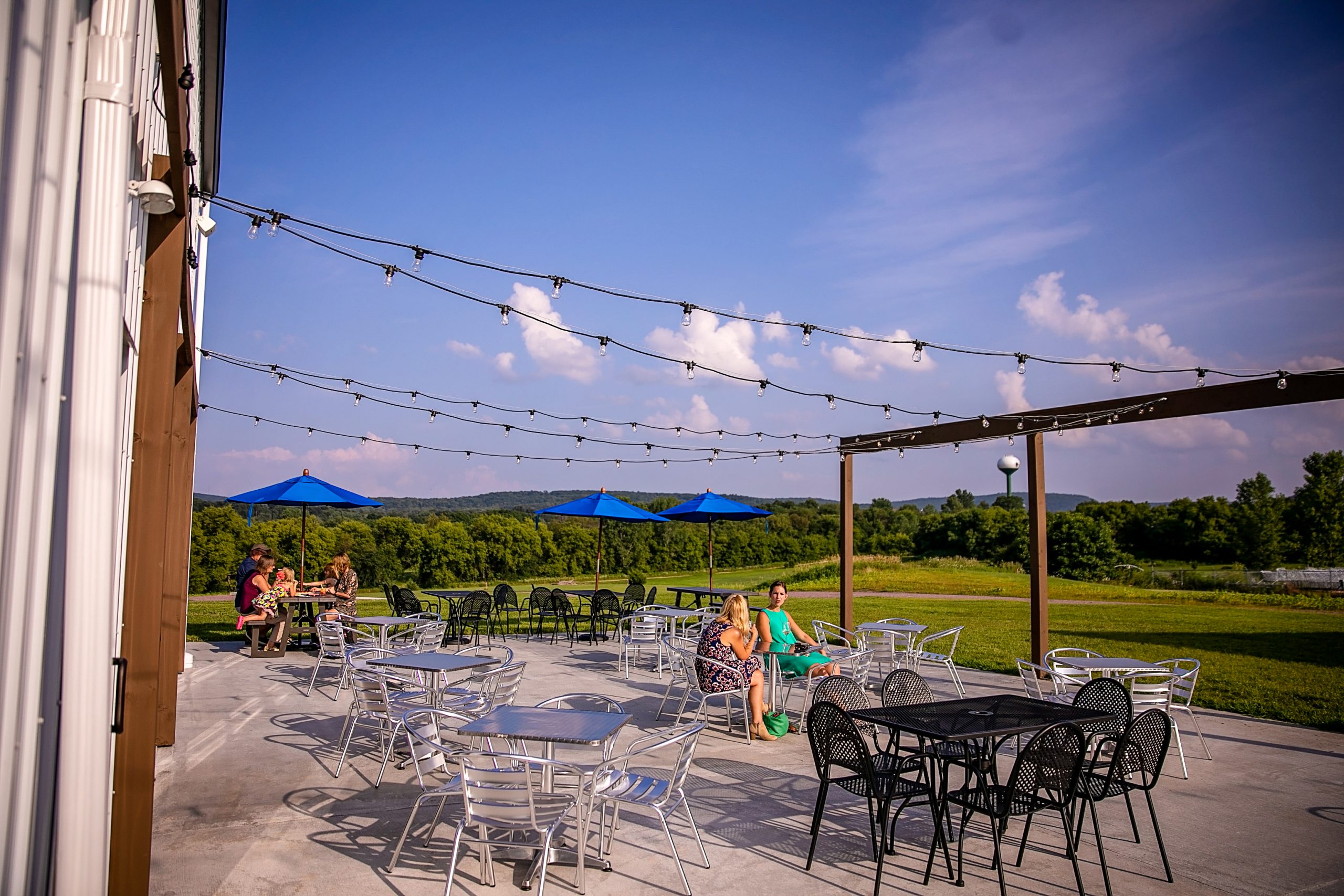 Patio for the Balanced Rocky Winery