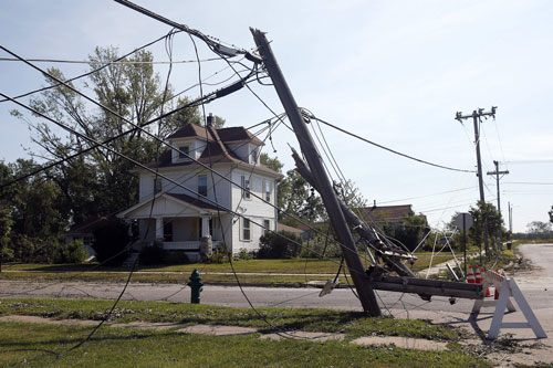 fallen powerlines