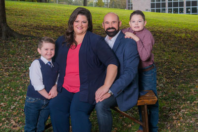 Tiffany Olson and family photo