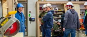 ABC Carpentry students at Moraine Park Technical College
